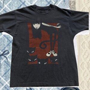 Y2K Mall Goth Graphic Tee - Grunge Streetwear Fairycore Shirt